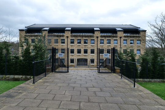 Leeds, UK 03 14 2024 Headquarters of software development company The Phoenix Partnership (TPP).   Frank Hester is the founder and CEO of the organisation.