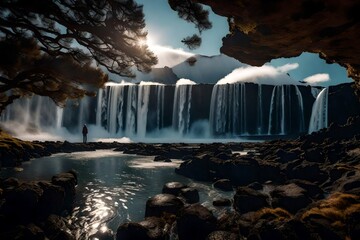 waterfall in the forest