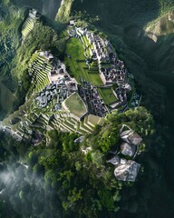 Epic Aerial Snapshot of Machu Picchu Revealing Inca Marvels from the Skies