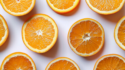 orange slices background