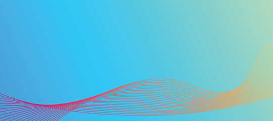 Bright gradient background in blue