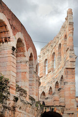 arena di verona in italia, arena of verona city in italy	 - 758119992
