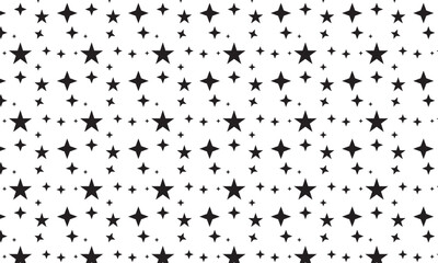 star vector seamless Pattern isolated repeat background wallpaper. Seamless star pattern. 