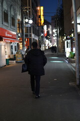 People on the streets of Japan