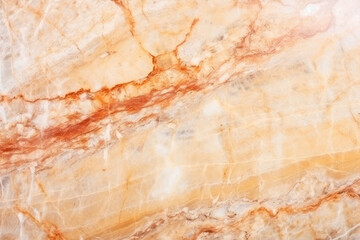 a marble slab with a light orange background and dark orange veins.