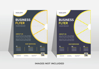  Modern flyer design template vector, Leaflet, presentation book cover templates,Flyer layout in A4 size - obrazy, fototapety, plakaty