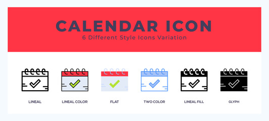 Calendar symbol. vector icon symbol. logo illustration. vector graphics
