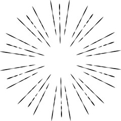 Obraz premium Starburst, sunburst