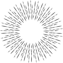 Obraz premium Starburst, sunburst