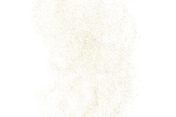 Gold Vector Texture Pattern on White Background. Old paper surface. Light Golden Confetti. Yellow Illustration Backdrop. Design Element. EPS 10.	
