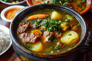 Sancocho - puerto rican beef stew
