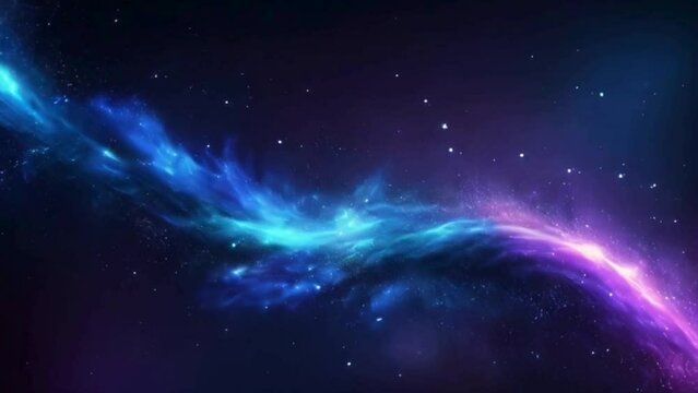 background with stars, motion background