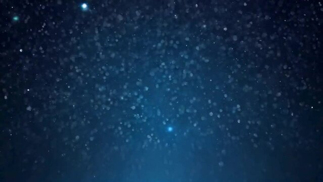falling flakes motion background 4k video