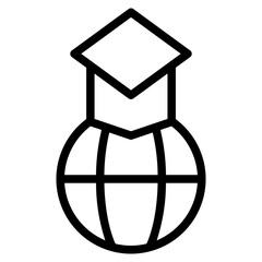 training line icon