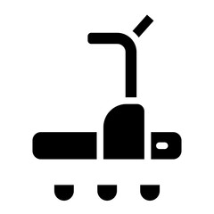 training glyph icon