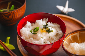 とろろかけご飯