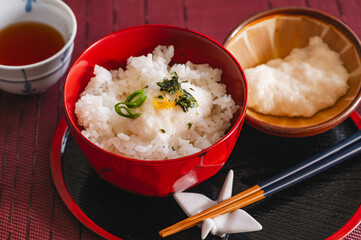 とろろかけご飯