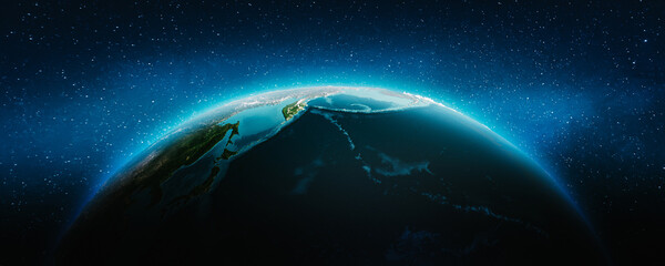 Planet Earth - Pacific ocean