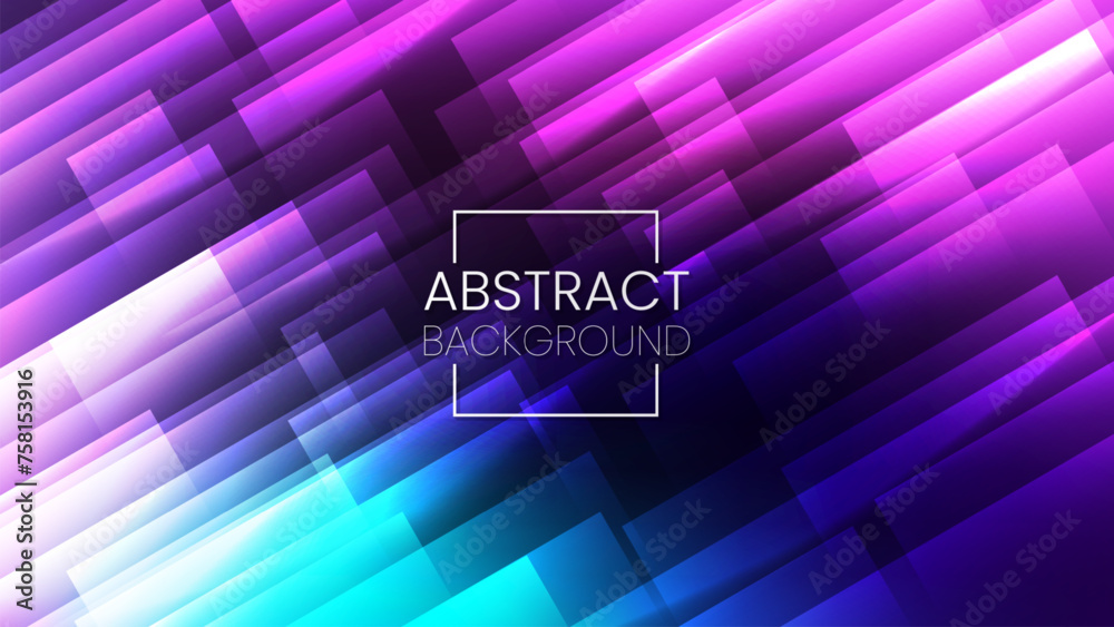 Wall mural abstract background with colorful effect, vector illustration