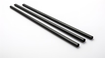 Black Wooden Chopsticks Cut Out - 8K

