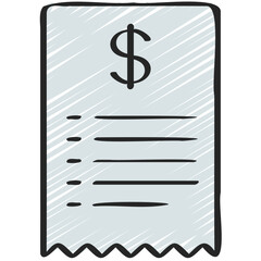 Money Receipt Icon