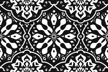 Black and white pattern. Geometric shape background for design. Squares, rectangles or block. Seamless patterns.