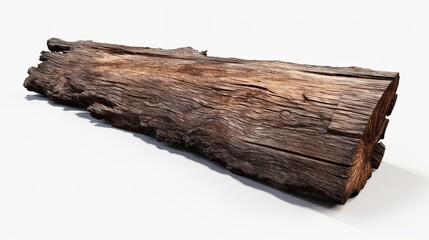 Burnt Wooden Plank Cut Out - 8K Resolution

