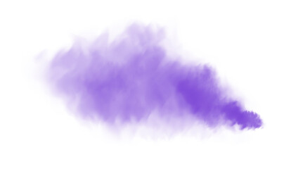 Purple smog clouds on floor. Fog or smoke. Isolated transparent special effect. Morning fog over land or water surface. Magic haze. PNG.


