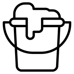 cleaning line icon