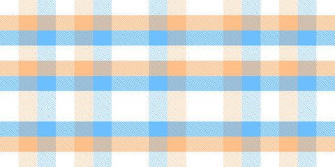 Gingham pattern background. Retro tablecloth texture. Abstract color full of Scott pattern. Pastel gingham seamless background for print on fabric. Vector art