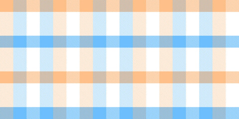 Gingham pattern background. Retro tablecloth texture. Abstract color full of Scott pattern. Pastel gingham seamless background for print on fabric. Vector art
