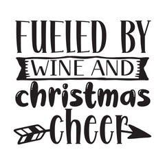 fueled by wine and christmas cheer