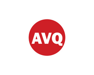 AVQ Logo design vector template
