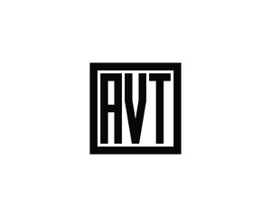AVT logo design vector template