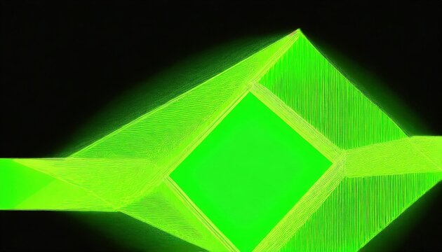 bright neon lime green color screen looping animated background alpha channel