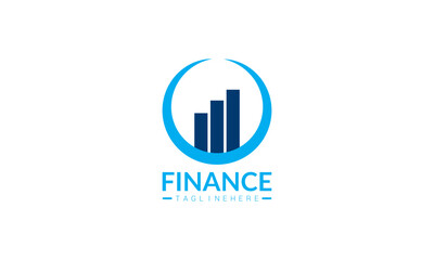 Stylish emblem evoking confidence and trust in financial services, with a sleek and professional design