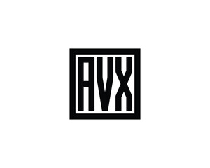 AVX logo design vector template