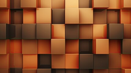 Geometric background with rounded square shapes