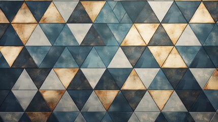 Geometric background with diamond shaped elements