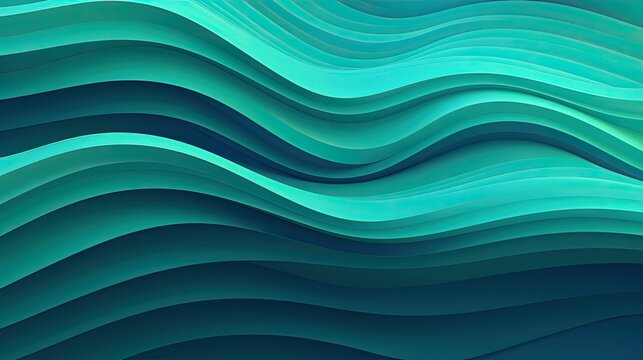 Geometric background with wave patterns