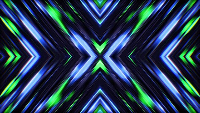 X Factor Blue and Green Background