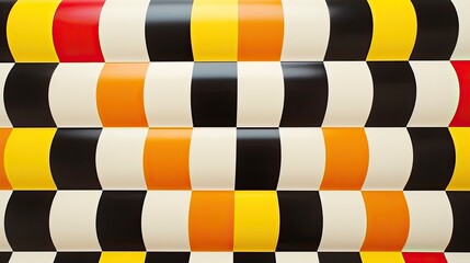 Obraz premium Geometric background with checkerboard patterns