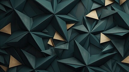Geometric background with star shaped elements
