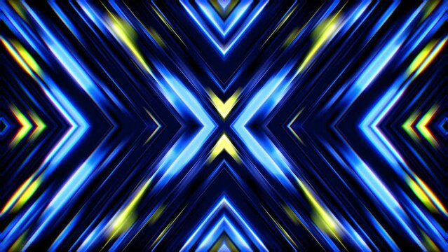 X Factor Blue and Yellow Background