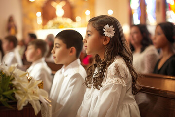 Document special events and celebrations within the church calendar, such as baptisms, weddings, and holiday services, capturing the joy and reverence of these occasions.