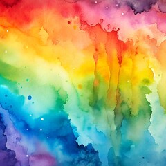 Abstract Watercolor Background: Colorful Splash for Artistic Projects