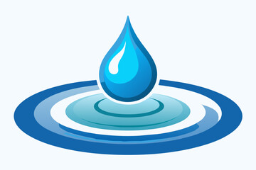 Water drop vector 