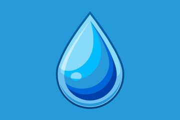 Water drop vector 