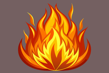 illustration of fire