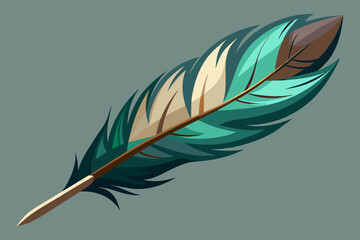 illustration of feather